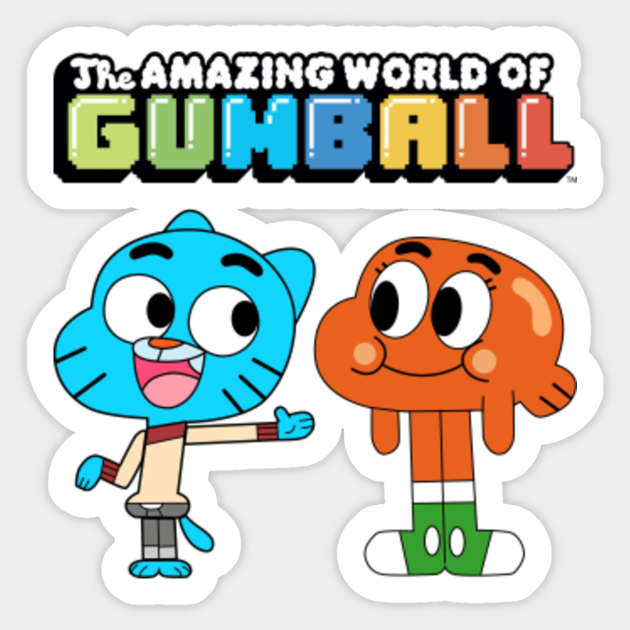 Gumball And Darwin Gumball And Darwin Sticker Teepublic Cartoon network has tons of free gumball. teepublic