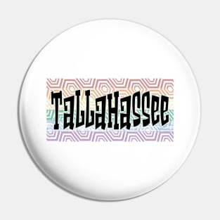 LGBTQ PRIDE EQUAL USA TALLAHASSEE Pin