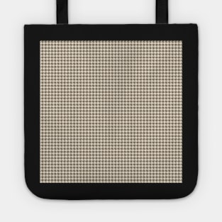 "Sour Dough" Small Houndstooth by Suzy Hager     Light Brown Tote