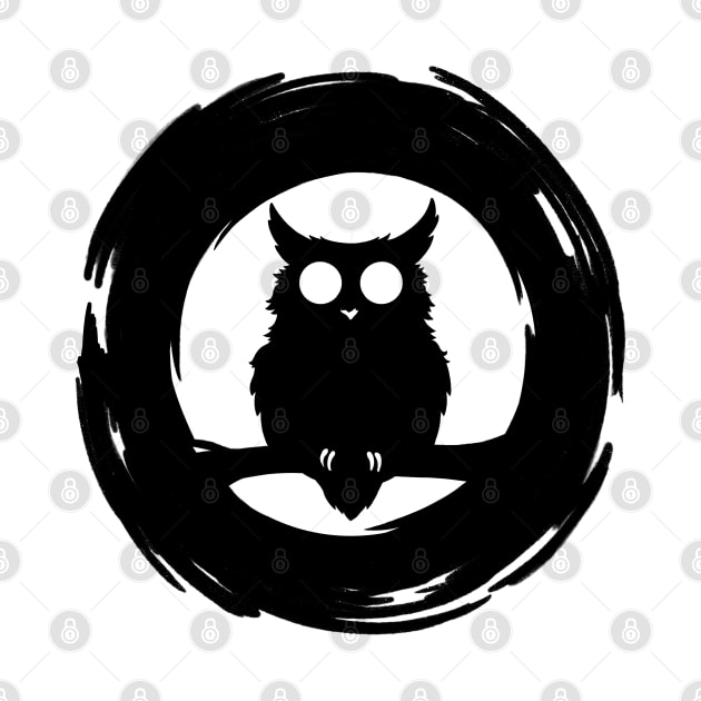 Owl Illustration by Dosunets