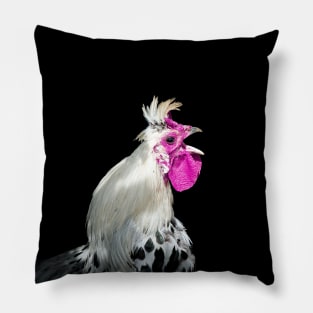 rooster 1 / Swiss Artwork Photography Pillow