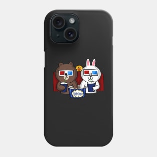 brown and cony Phone Case