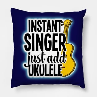 Instant Singer, Just Add Ukulele Pillow