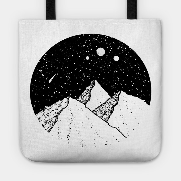 starry night tote bag