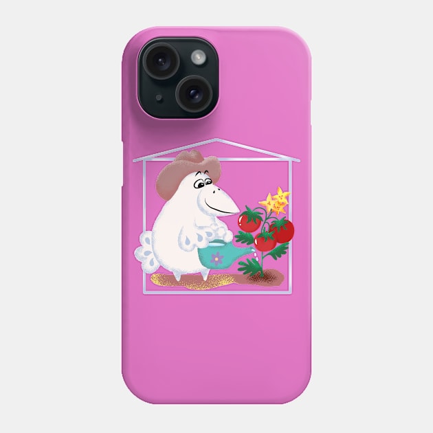 vegetable growing Phone Case by maryglu