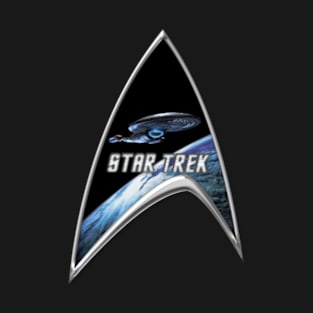 StarTrek Command Silver Signia voyager T-Shirt