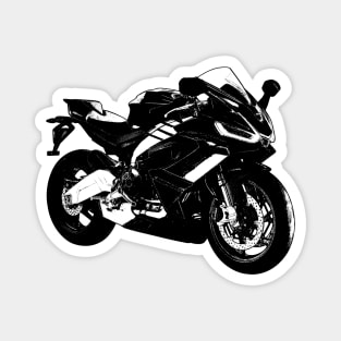 2021 RS 660 Bike Sketch Art Magnet