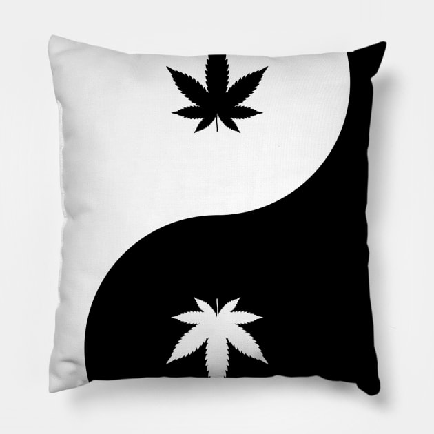 YIN YANG Pillow by ZyDesign