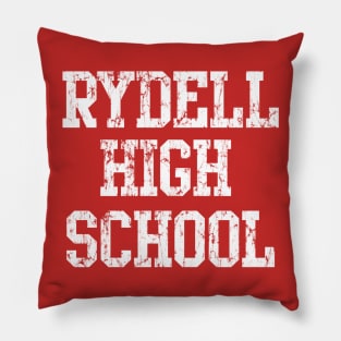 Vintage Rydell High School Pillow