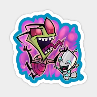 Invader Zim Magnet