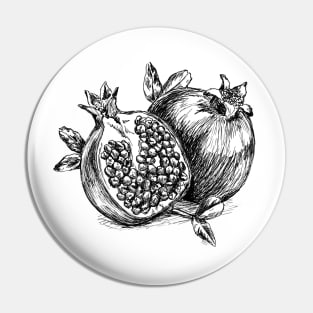 Pomegranate Print Pin