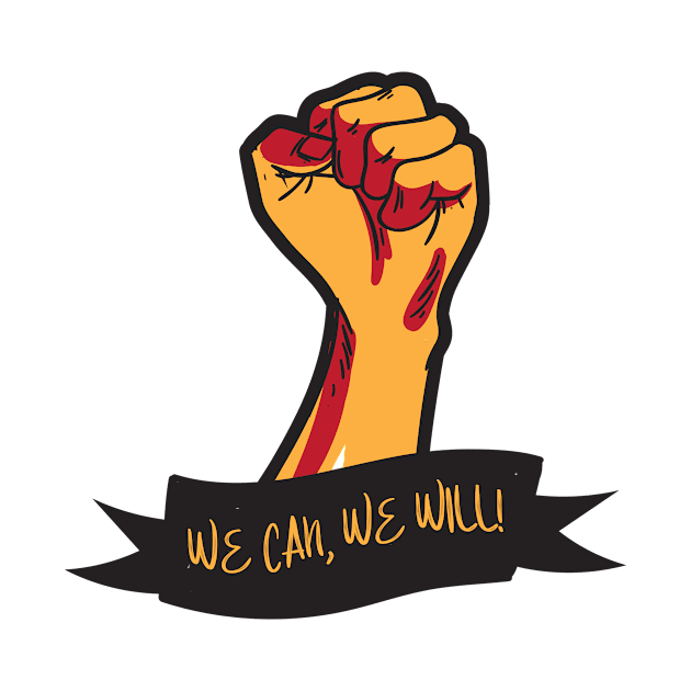 'We Can We Will' Military Public Service Shirt by ourwackyhome