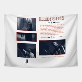 Halloween (1978) Synopsis Design Tapestry