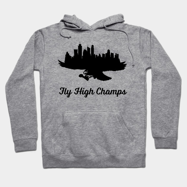 white champs hoodie