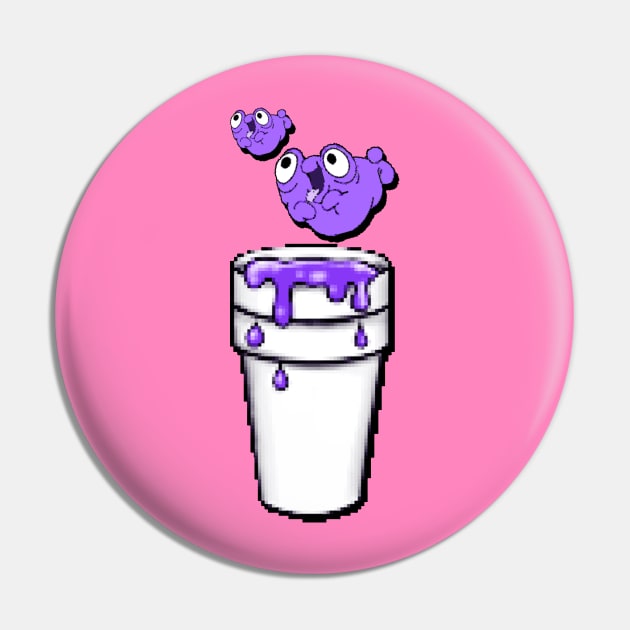 Drank Pirate Goop Pin by VisualTrashN'Treasure