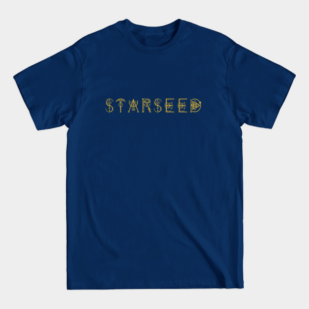 Disover Starseed In Scared Geometry Ancient Script - Starseed - T-Shirt