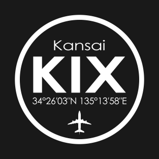 KIX, Osaka Kansai International Airport T-Shirt