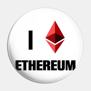 I Love Ethereum Pin