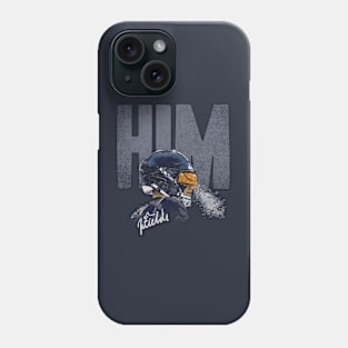 Justin Fields Chicago Him Phone Case