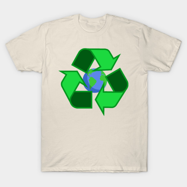Reduce, Reuse, Recycle - Earth - T-Shirt | TeePublic