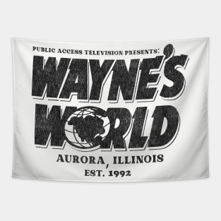 Wayne's World Lts Worn Tapestry