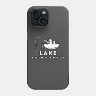 Lake Saint Louis Father Son Fishing Sun Phone Case