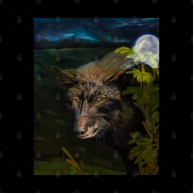 Wolf by teenamarie23art