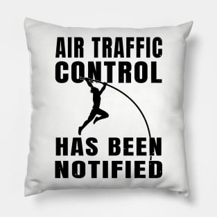 Pole Vault Air Traffic Control Athlete Gift Pillow