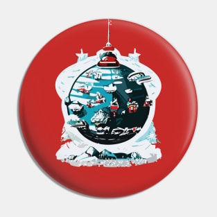 Christmas ball Pin