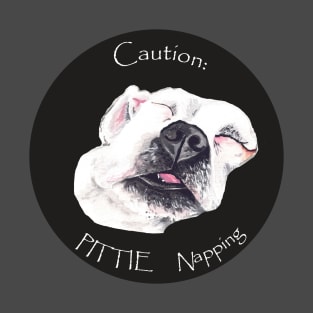 Pittie Napping T-Shirt