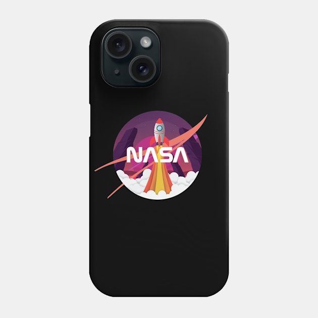 USA Space Agency Phone Case by Diamond Creative