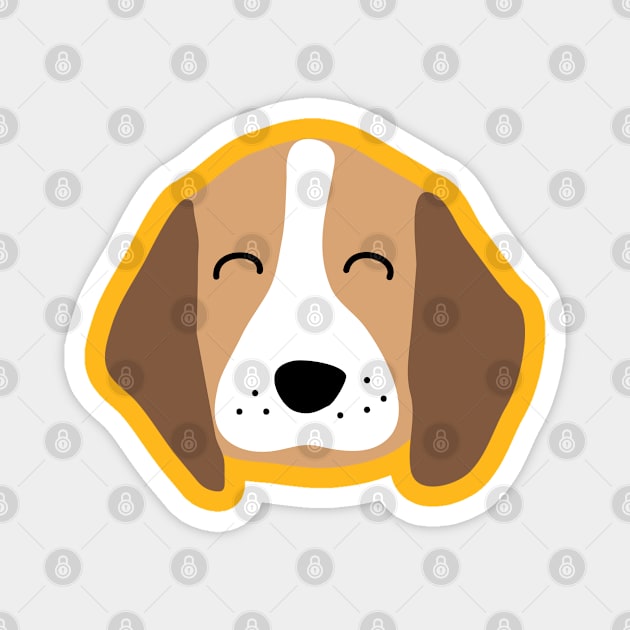 Beagle dog Magnet by CindyS