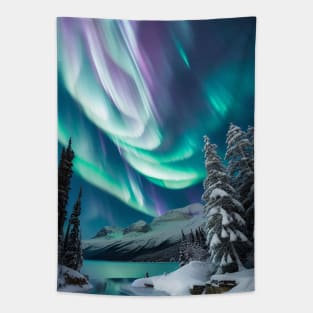 Frozen Paradise Tapestry