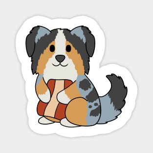 Australian Shepherd Bacon Magnet