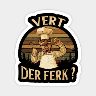 VINTAGE - Swedish Chef Magnet