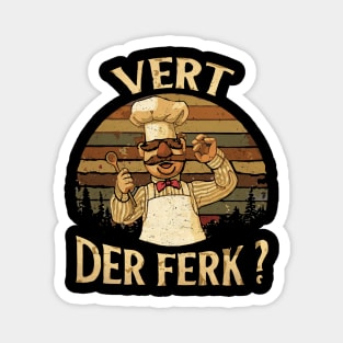 VINTAGE - Swedish Chef Magnet