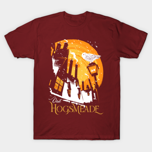 Visit Hogsmeade (Gold) - Harry Potter - T-Shirt