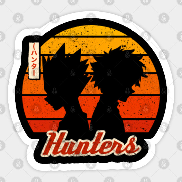 Retro Hunters Hunter X Hunter Sticker Teepublic