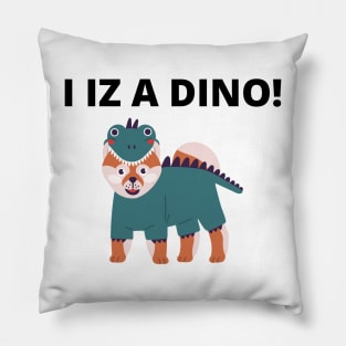 Dino Dog Pillow