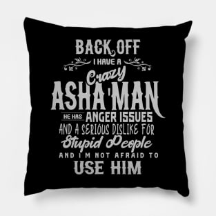 Crazy Asha'man (Light) Pillow