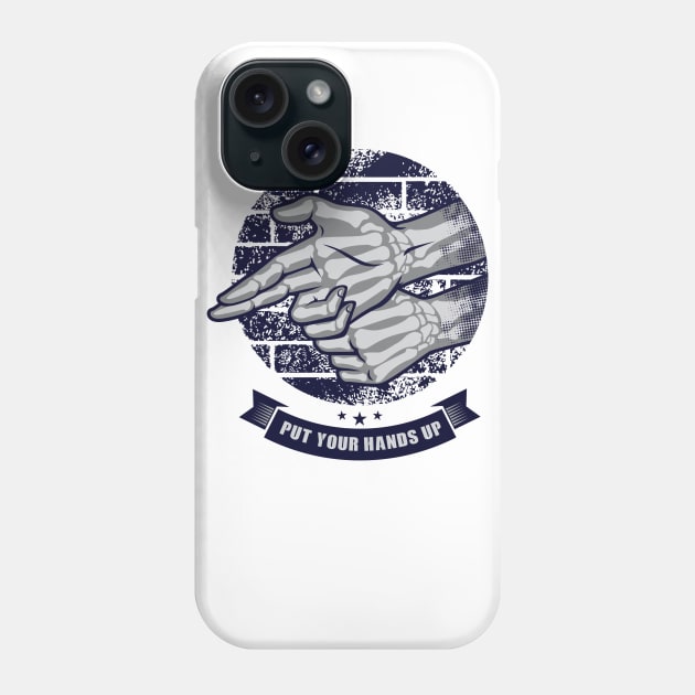 hands up Phone Case by spoilerinc