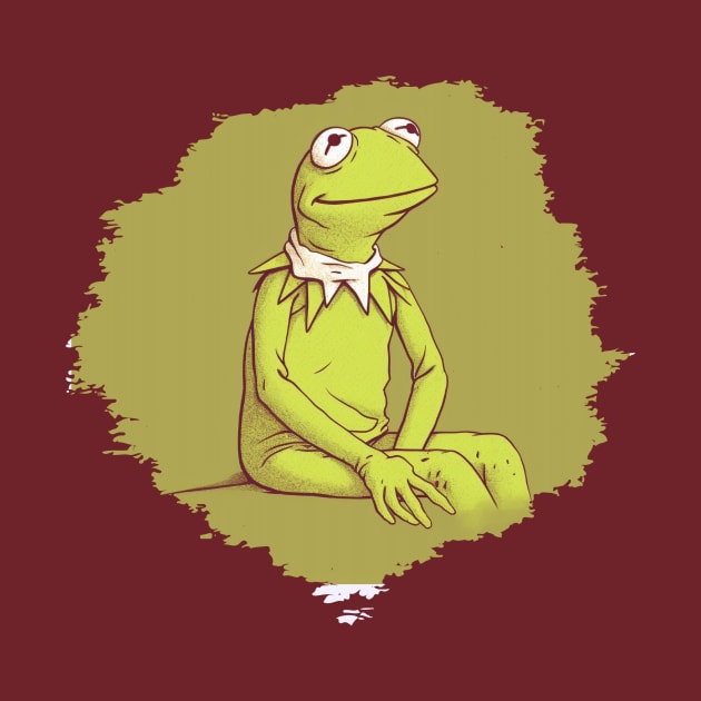 Kermit The Frog relaxing... by Pixy Official