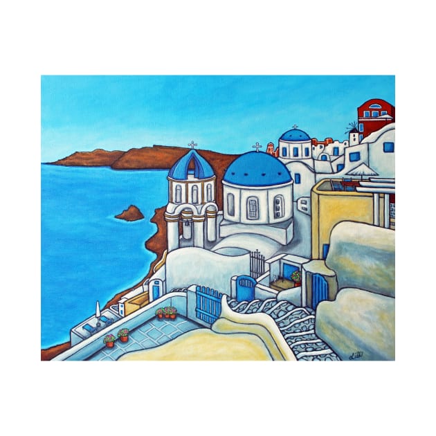 Colours of Santorini by LisaLorenz