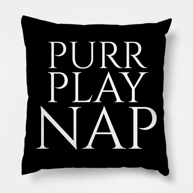 Purr Play Nap Pillow by NomiCrafts