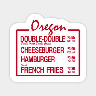 Oregon Burger Magnet