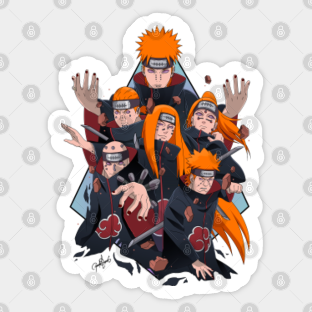 Six Paths of Pain - Pain - Sticker