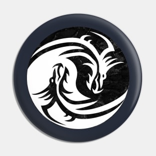 Dragon Yin Yang Pin