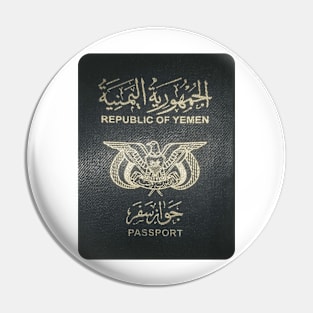 Yemen Passport Pin