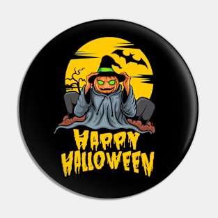 Happy Halloween Pin