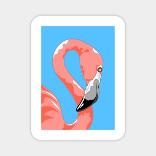 Flamingo Bird Magnet